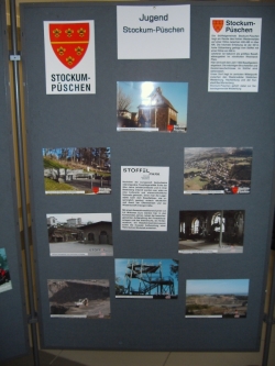 Infotafel über den Stöffelpark